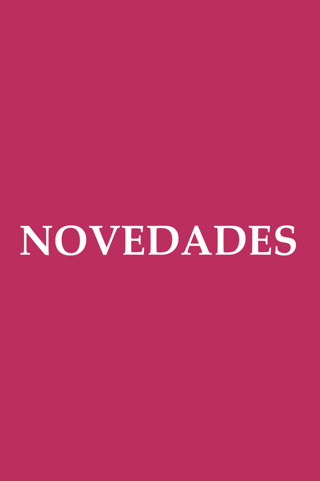 NOVEDADES